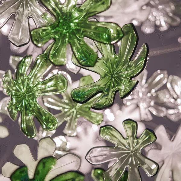 Lobby Glass Installation born from reflection