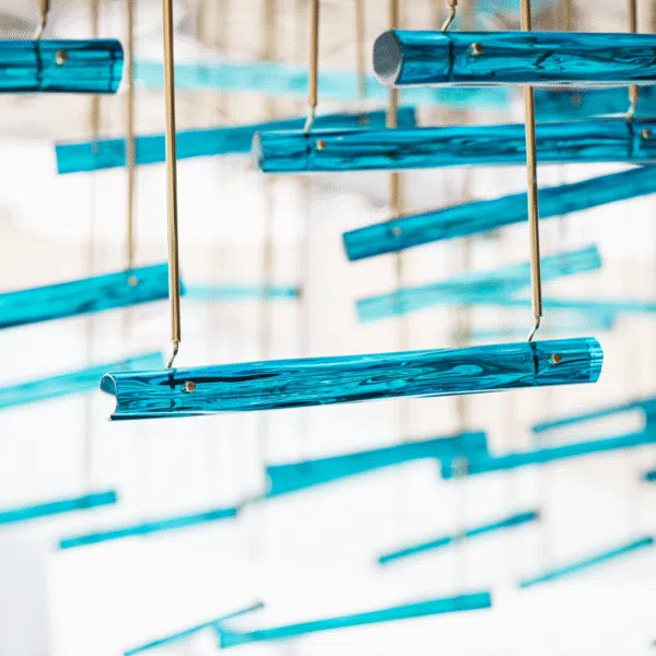 Lighting Sculpture shaped by the sea