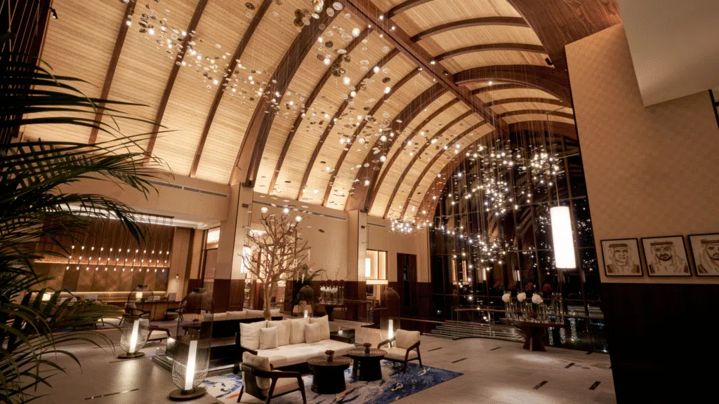 Lobby Lighting Installation / Anantara Mina Al Arab Ras Al Khaimah Resort / Project
